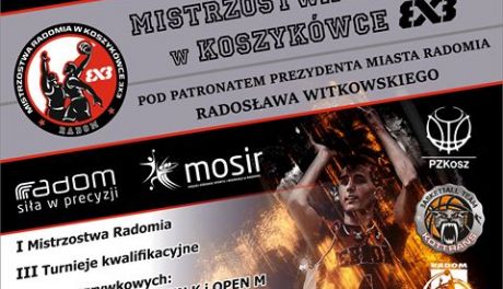 W sierpniu odbędą się mistrzostwa Radomia w koszykówce 3x3