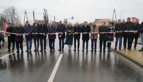 Odcinek drogi Bartodzieje - Kazanów już po przebudowie