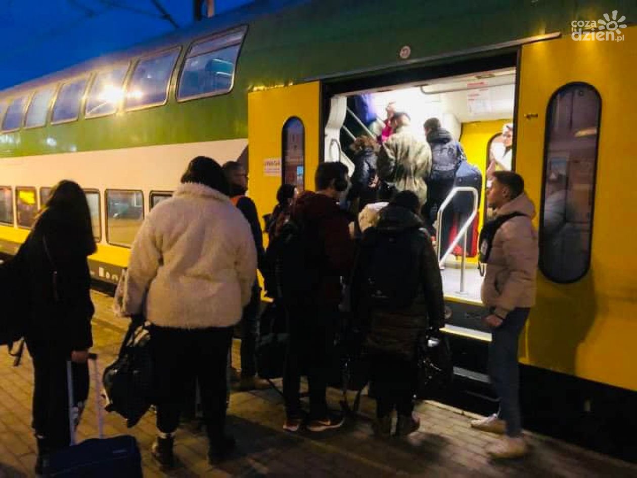 Pociąg humanitarny przywiózł 550 obywateli Ukrainy