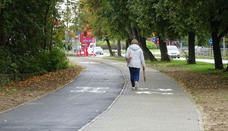 Nowa ścieżka rowerowa i chodnik przy ul. Limanowskiego