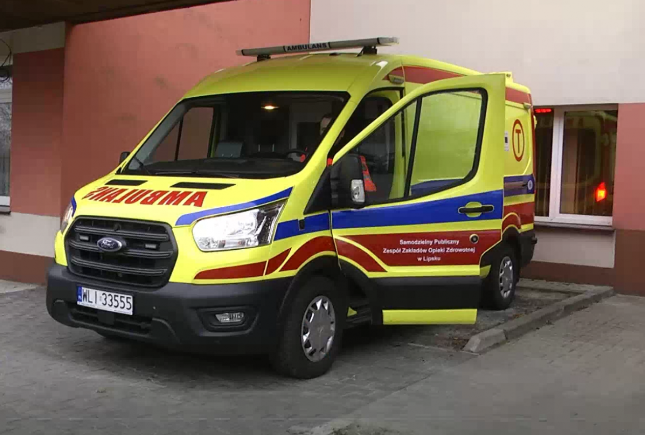 Nowy ambulans dla szpitala w Lipsku