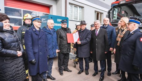 Nowy sprzęt dla strażaków z powiatu białobrzeskiego i grójeckiego