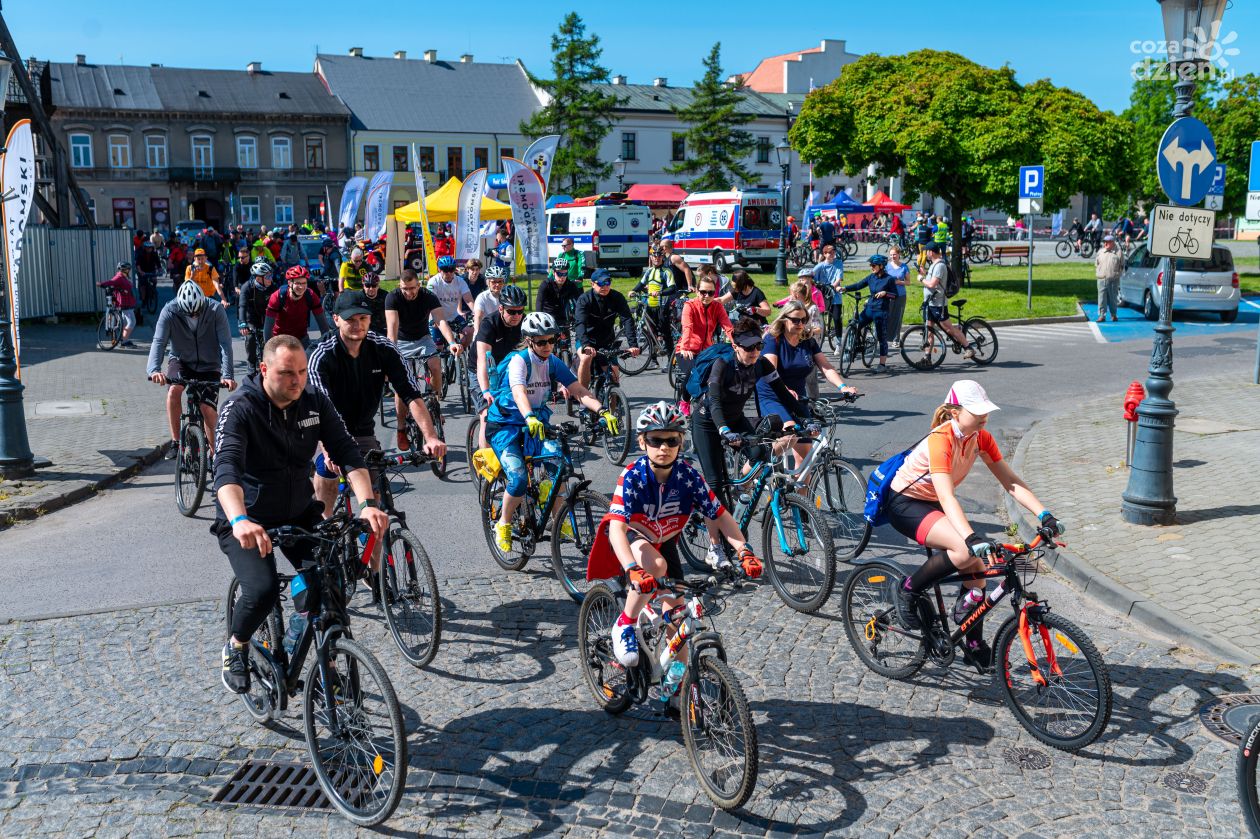 Blisko 500 rowerzystów pojechało do Jastrzębi!