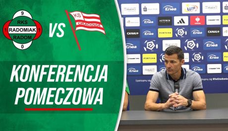 Radomiak TV: Konferencja po meczu z Cracovią