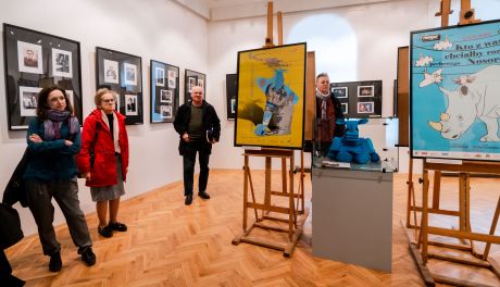 Otwarcie wystawy "Leszek Kołakowski. Portret z nosorożcem" (zdjęcia)